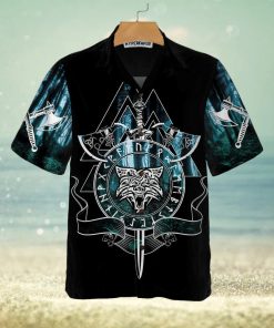 Better To Be A Wolf Of Odin Than A Lamb Of God Hawaiian Shirt Cool Fenrir Wolf Viking Shirt