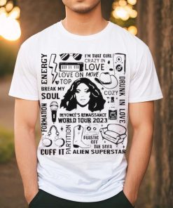 Beyonce Renaissance Tour 2023 T Shirt Two Sides Shirt Merch Sweatshirt