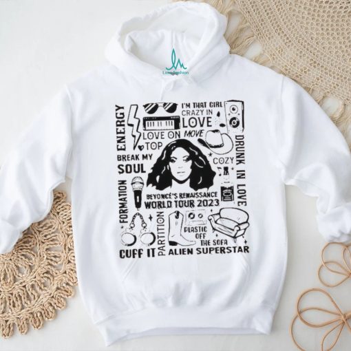 Beyonce Renaissance Tour 2023 T Shirt Two Sides Shirt Merch Sweatshirt