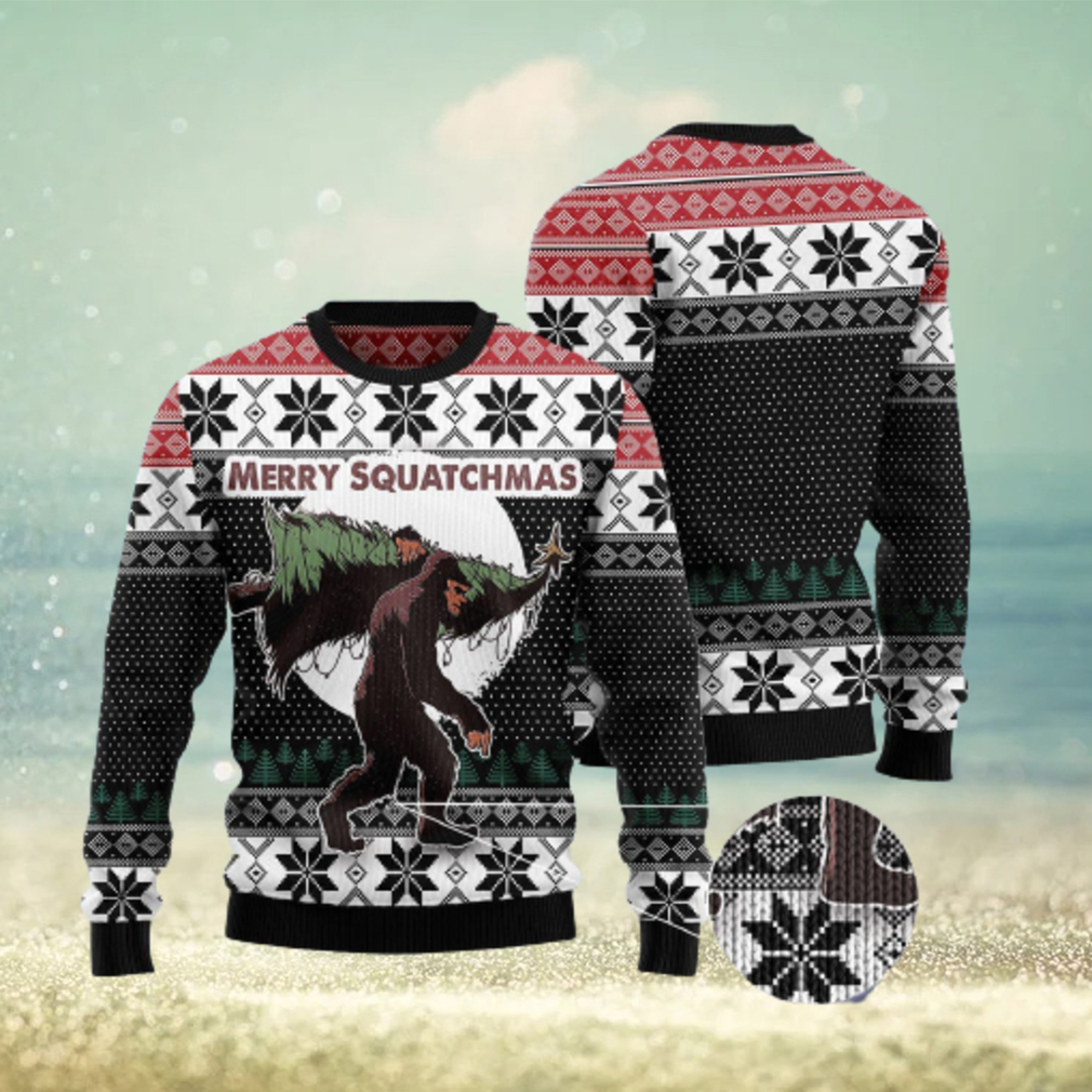 Bigfoot hot sale christmas sweater