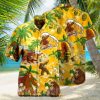 Stamps Cities World Vintage Travel Tropical Hawaiian Shirt For Men And Women