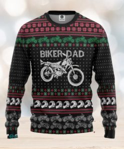 Biker Dad Braaap Ugly Christmas Sweater Gift For Men Women