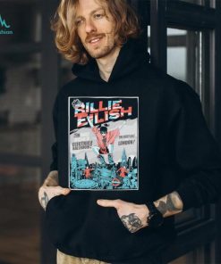 Billie Eilish 29th august 2023 electric ballroom one night only in london poster shirt