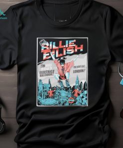 Billie Eilish 29th august 2023 electric ballroom one night only in london poster shirt