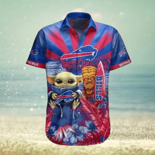 Bills Nfl Baby Yoda Star Wars Hawaiian Shirt