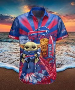 Bills Nfl Baby Yoda Star Wars Hawaiian Shirt