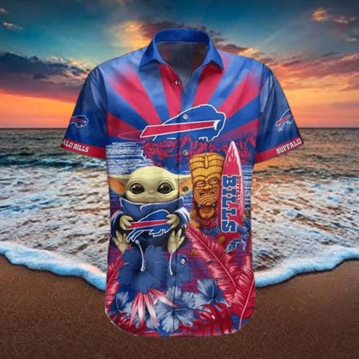 Bills Nfl Baby Yoda Star Wars Hawaiian Shirt