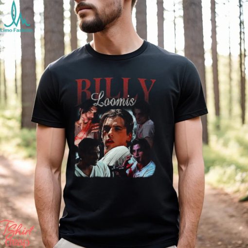 Billy Loomis Vintage Washed T Shirt Actor Homage Graphic Unisex Long Sleeve Bootleg Retro 90 Hoodie Sweatshirt