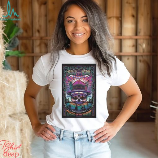 Billy and the kids poster tour 2023 with Daniel Donato pier 17 New York city art poster design t shirt