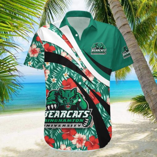 Binghamton Bearcats 3D Hawaiian Shirt