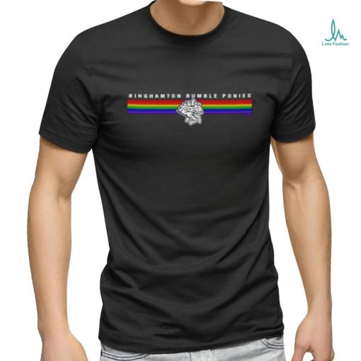 Binghamton Rumble Ponies Pride shirt