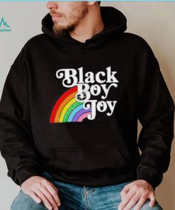 Black Boy Joy Rainbow shirt