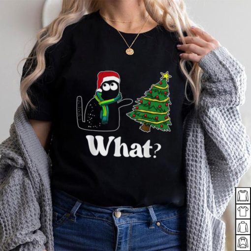 Black Cat Christmas Funny Ornaments Pajama Family Unisex Shirt
