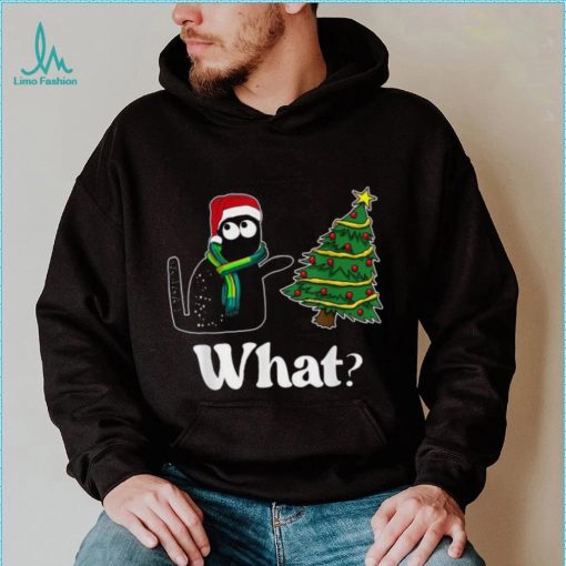 Black Cat Christmas Funny Ornaments Pajama Family Unisex Shirt