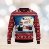 Miller Genuine Draft Snowflake Christmas Pattern Ugly Christmas Sweater Christmas Gift For Men And Women