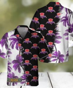 Black Crown Royal Match Palm Trees Hawaiian Shirt For Men And Women Gift Hawaiian Beer