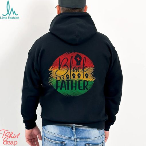 Black Father Stylish T Shirt Fathers Day Gift Dad Shirt Hoodie Classic