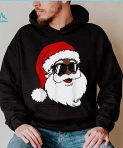 Black Funny Santa Claus Sunglasses Christmas Xmas Boy Girl Shirt