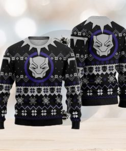 Black Panther Ugly Christmas Sweater For Men And Women