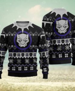 Black Panther Ugly Christmas Sweater For Men And Women