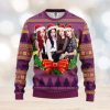 Funny Santa Your Present Is Under The Tree Black Ugly Christmas Sweater Gift For Men And Women