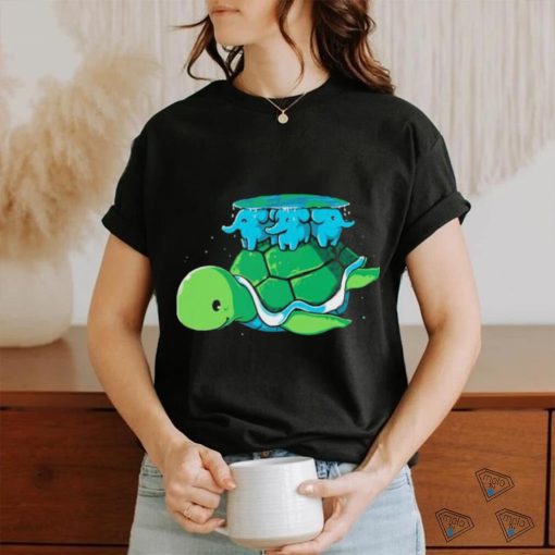 Bladezaim Teeturtle And 3 Elephant Shirt