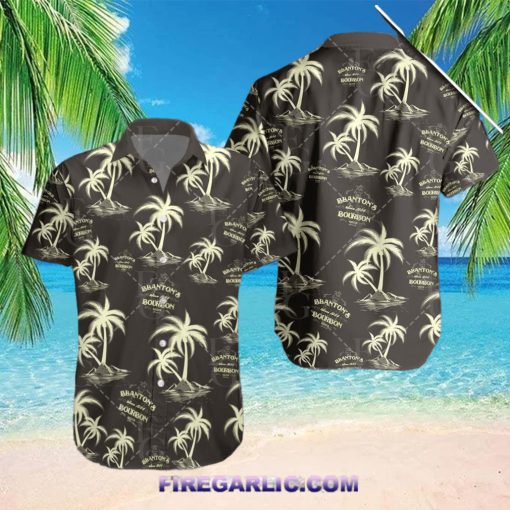 Blanton’s Bourbon Tropical Islands Hawaiian Shirt