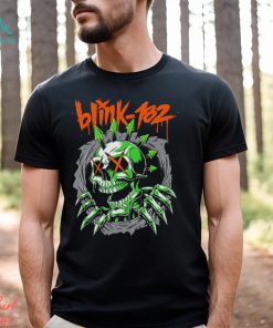Blink 182 Punk Skeleton T Shirt