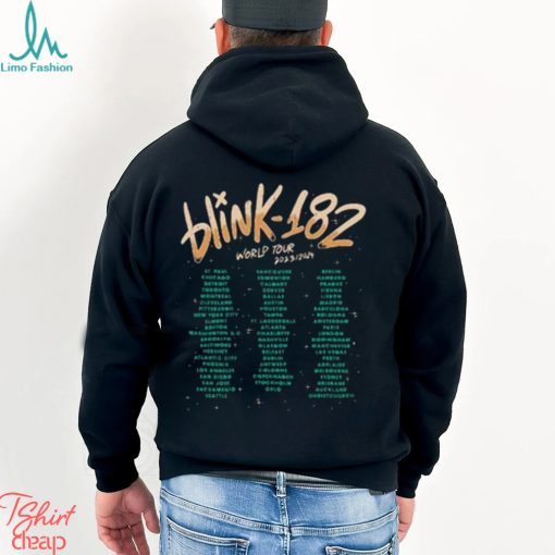 Blink 182 Shirt The World Tour 2023 2024 Merch Sweatshirt Shirt