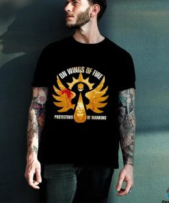 Blood Angels on Wings of fire protectors of Mankind logo shirt