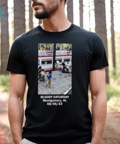 Bloody Saturday Montgomery Alabama Brawl Shirt