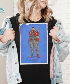 Blue Beetle Carapax El Baddie Loteria Card shirt