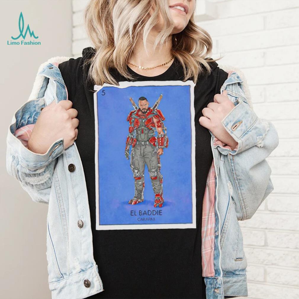 Blue Beetle Carapax El Baddie Loteria Card shirt Blue Beetle Carapax El Baddie Loteria Card shirt