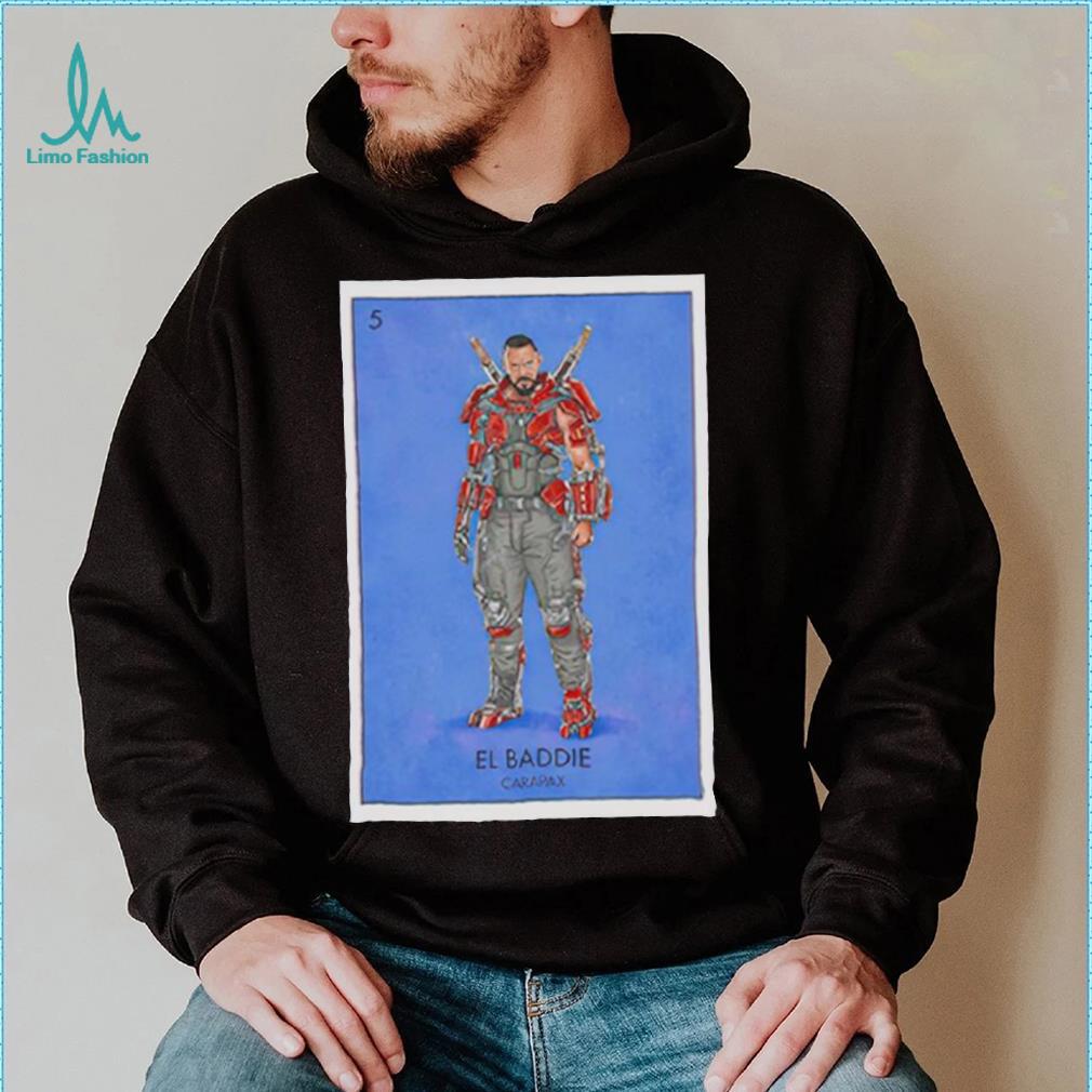 Blue Beetle Carapax El Baddie Loteria Card shirt Blue Beetle Carapax El Baddie Loteria Card shirt