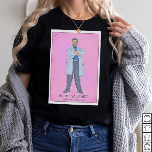 Blue Beetle Harvey Guillen El Dr. Sanchez Loteria Card shirt
