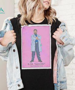 Blue Beetle Harvey Guillen El Dr. Sanchez Loteria Card shirt