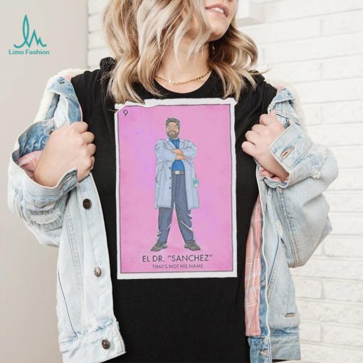 Blue Beetle Harvey Guillen El Dr. Sanchez Loteria Card shirt