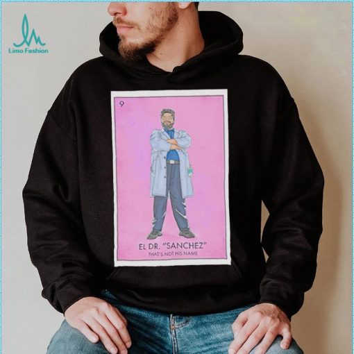 Blue Beetle Harvey Guillen El Dr. Sanchez Loteria Card shirt