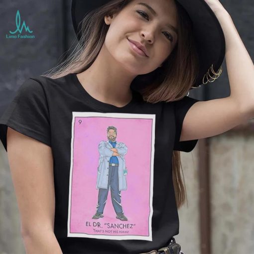Blue Beetle Harvey Guillen El Dr. Sanchez Loteria Card shirt