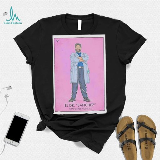 Blue Beetle Harvey Guillen El Dr. Sanchez Loteria Card shirt