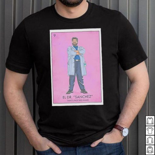 Blue Beetle Harvey Guillen El Dr. Sanchez Loteria Card shirt