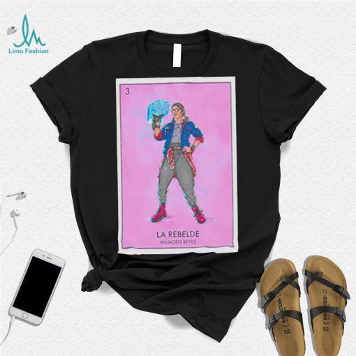 Blue Beetle Milagro Reyes La Rebelde Loteria Card shirt