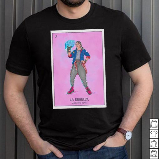 Blue Beetle Milagro Reyes La Rebelde Loteria Card shirt