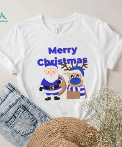 Blue Christmas Everton Art T Shirt