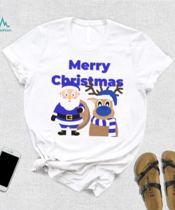 Blue Christmas Everton Art T Shirt