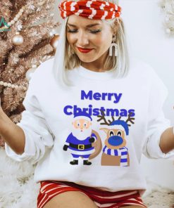 Blue Christmas Everton Art T Shirt