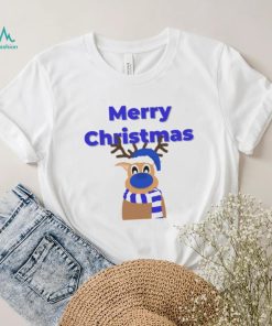 Blue Dolph Everton Merry Christmas Art T Shirt