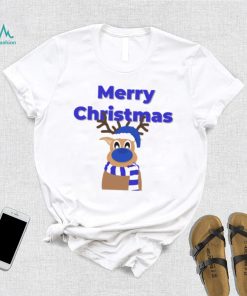 Blue Dolph Everton Merry Christmas Art T Shirt