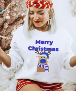Blue Dolph Everton Merry Christmas Art T Shirt