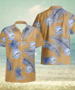 Blue Moon Beer Palm Leaves Tropical Hawaiian Shirt And Shorts Unique Summer Gift